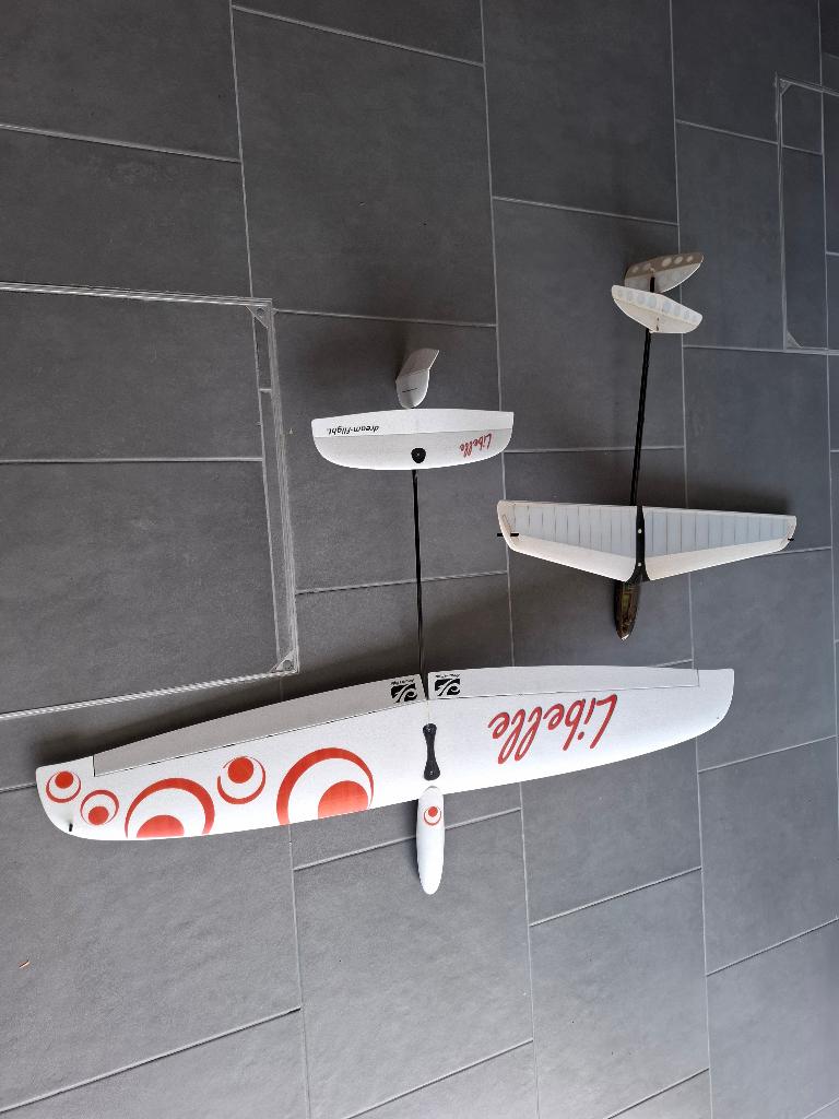 Twee nieuwe dlg met servo's vliegklaar..., Hobby en Vrije tijd, Modelbouw | Radiografisch | Vliegtuigen, Ophalen