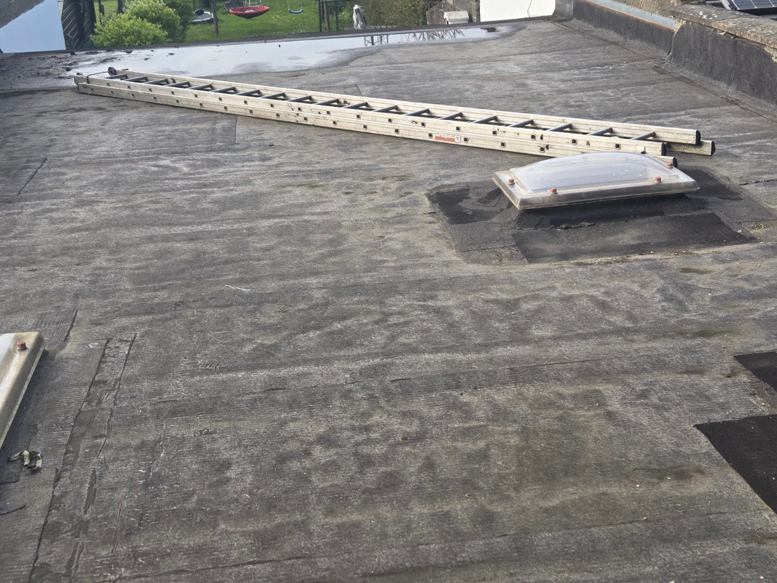 Dubbele ladder 2x19 treden, zeer stevig merk Centaure, Ophalen, Ladder
