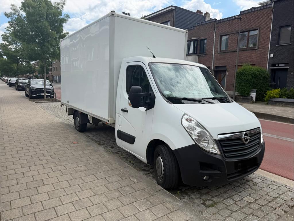 Opel movano meubelbak., Euro 5, Stof, Wit, Grijs