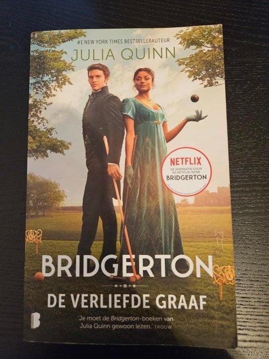 Julia Quinn - De verliefde graaf, Livres, Enlèvement ou Envoi, Comme neuf, Pays-Bas, Julia Quinn