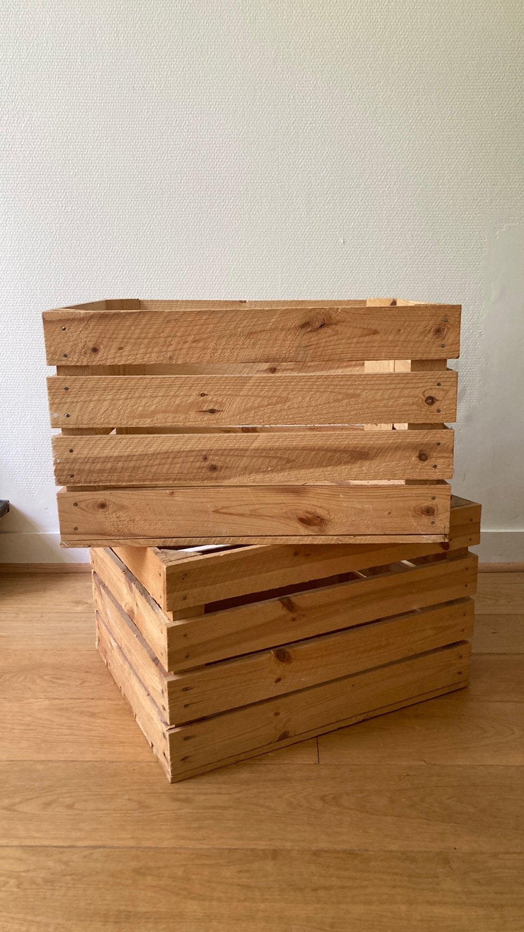 Caisses en bois, Enlèvement, Comme neuf