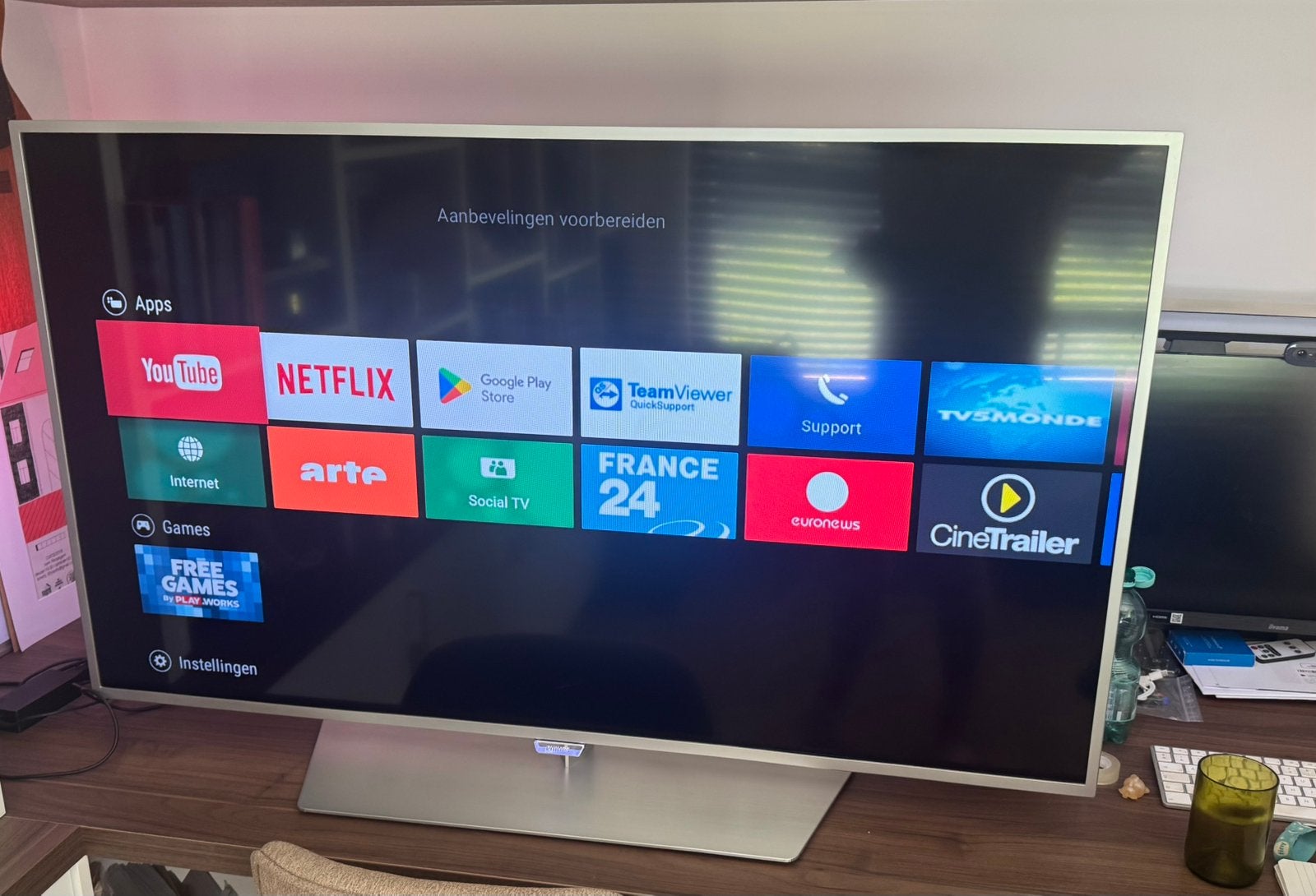 Philips 50 inch ambilight tv full hd led, Ophalen of Verzenden, Zo goed als nieuw, LED, Philips