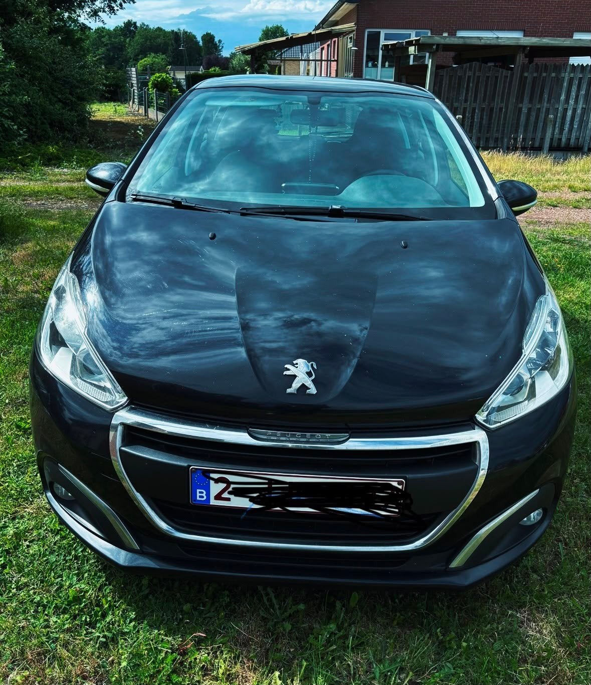 Peugeot 208, 2016, noir, Achat, Euro 6, 3 places, Boîte manuelle
