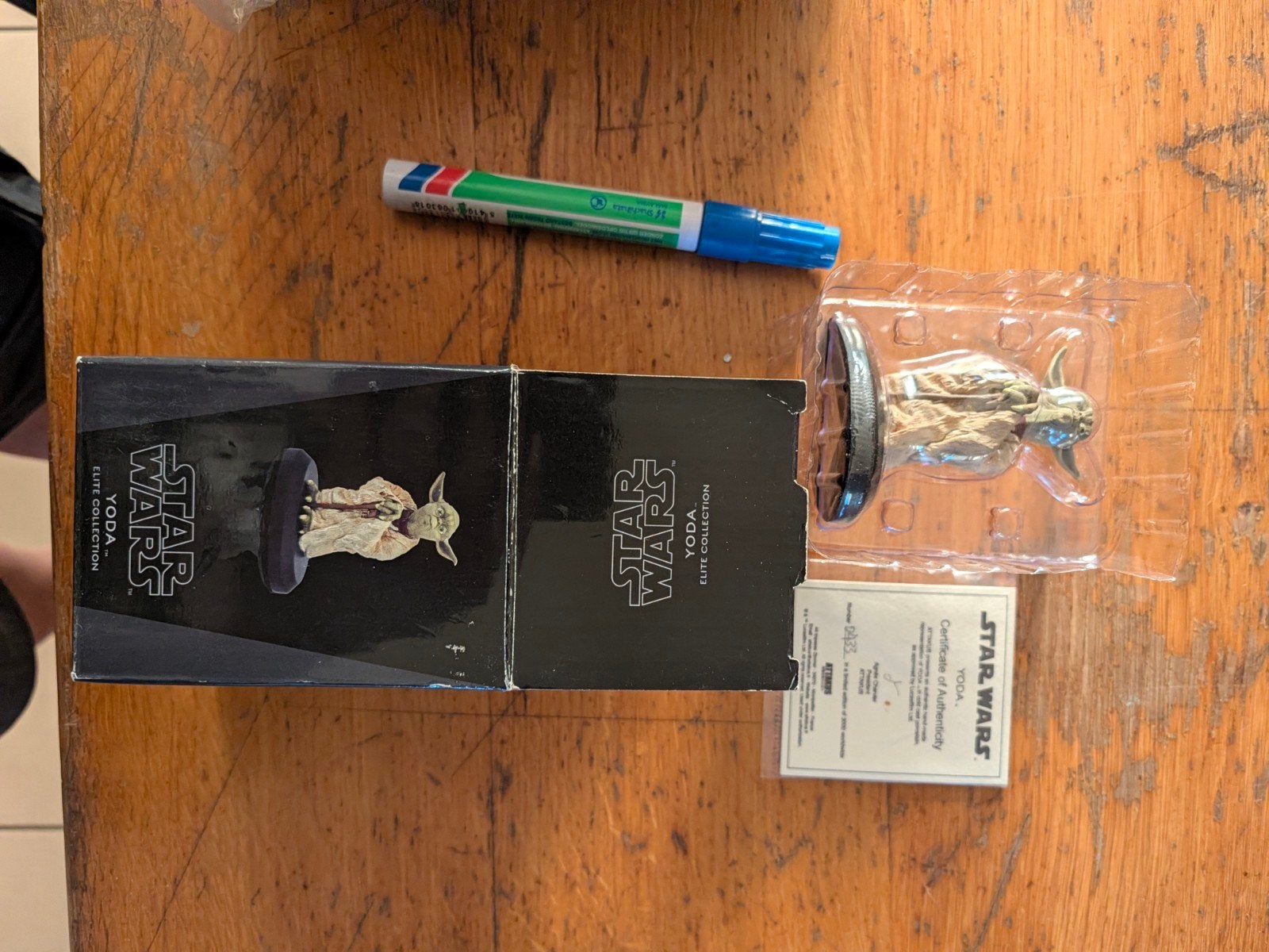 Yoda Star Wars Attakus Elite Collection, Enlèvement ou Envoi, Utilisé, Figurine