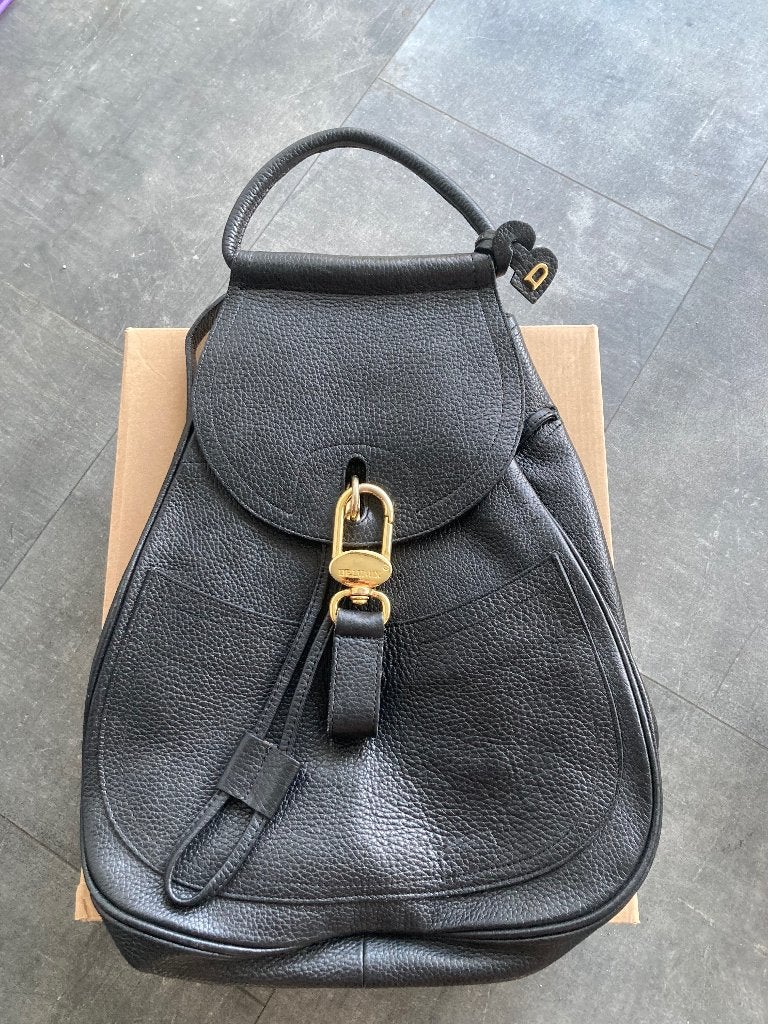 Sac Delvaux, Enlèvement, Comme neuf, Noir, Sac à main