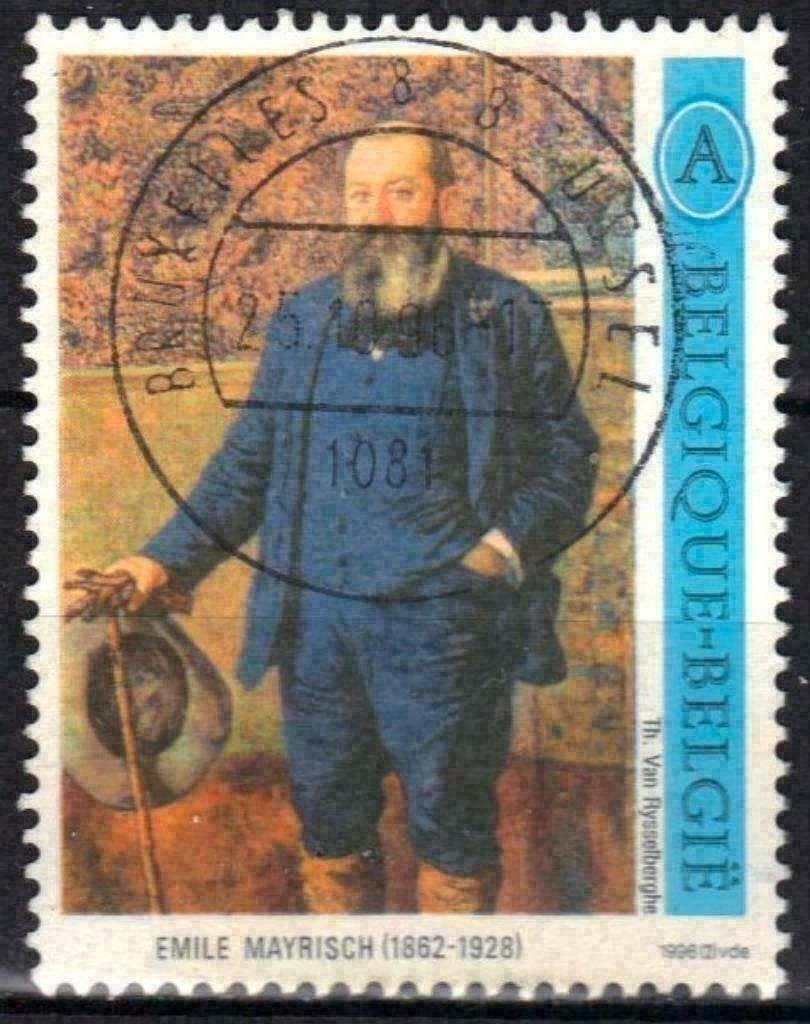 Belgique 1996 - Yvert 2628 /OBP 2627 - Emile Mayrisch (ST), Envoi, Affranchi, Oblitéré, Art