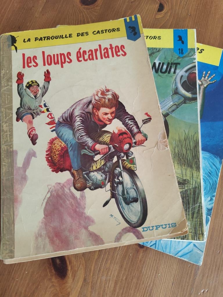 3 BD la patrouille des castors, Livres, Enlèvement ou Envoi