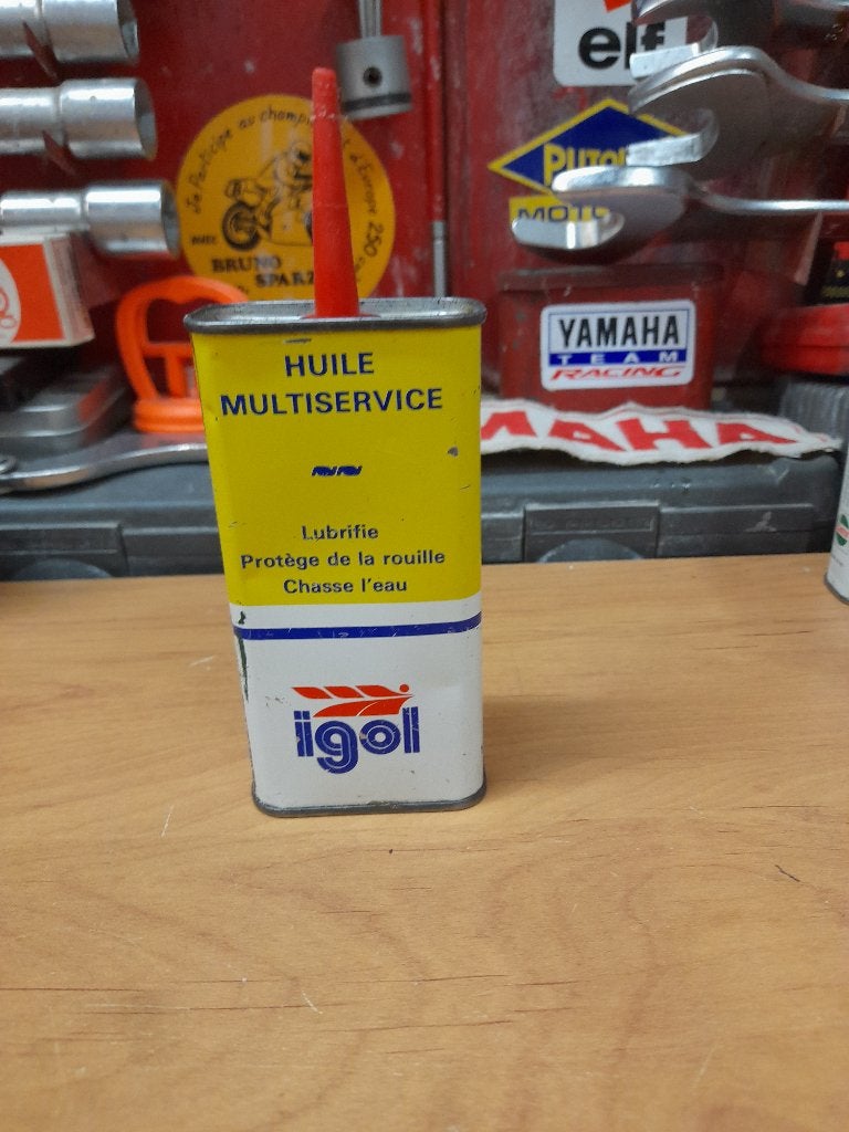 ancienne burette huile vide igol multiservice, Envoi, Utilisé, Autres types