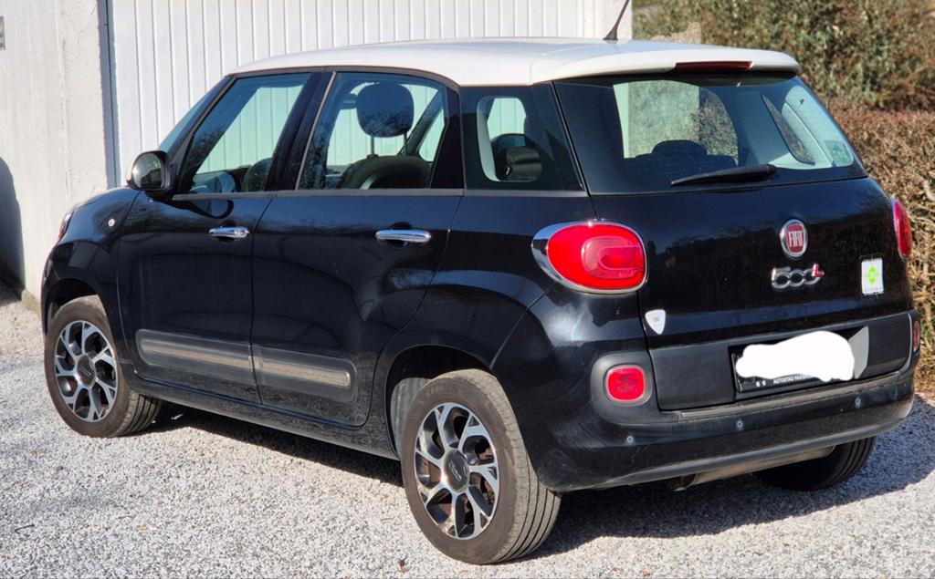Fiat 500L CNG BENZ 1prop clima 2017.180mkm ctok 5900€, Cuir, Euro 6, Boîte manuelle, 5 portes