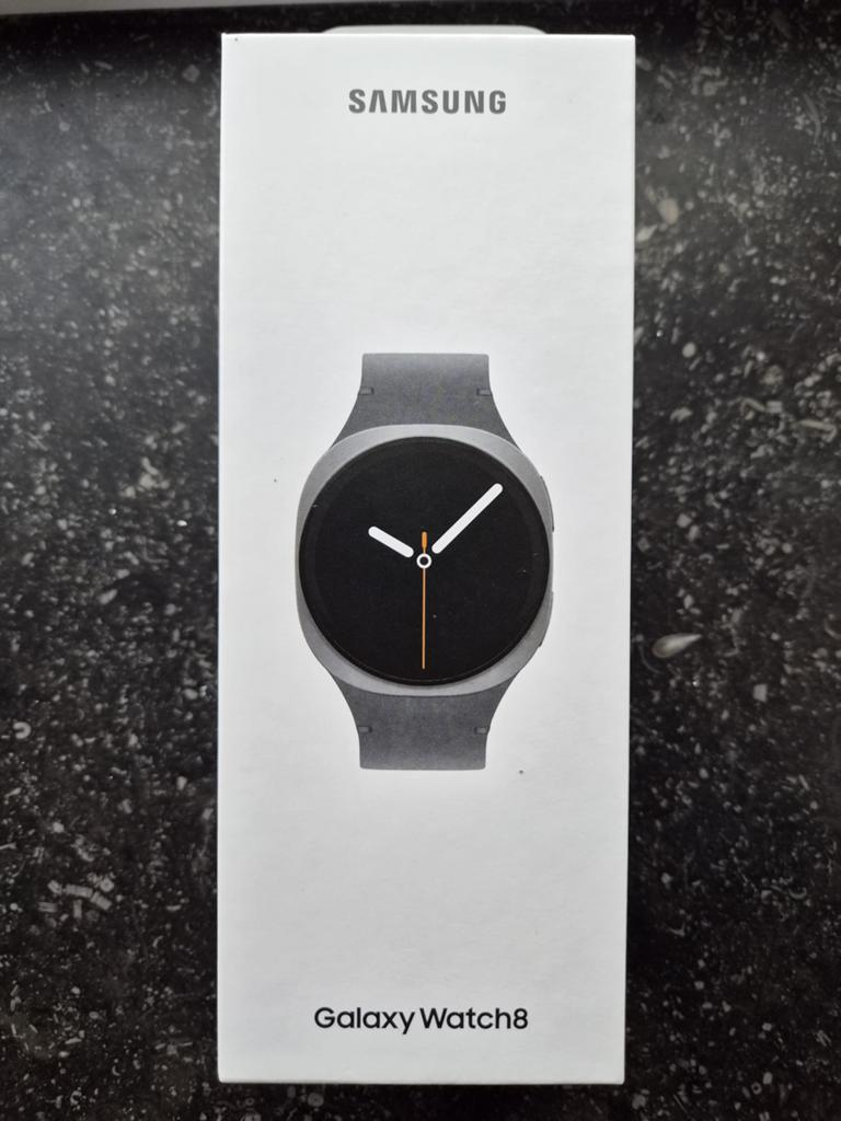 Montre Galaxy Watch 8 neuve, embalee, Enlèvement, GPS, Comme neuf, Noir