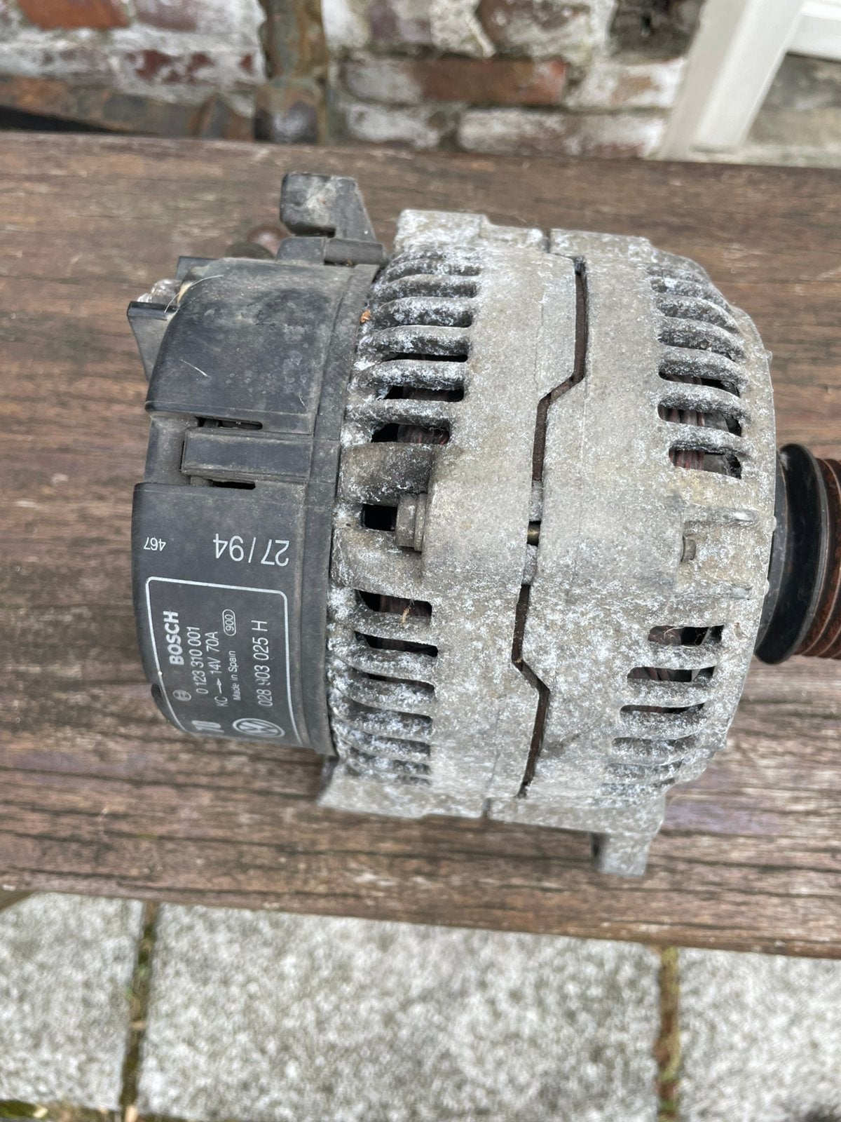 Alternator bosch / Volkswagen, Auto-onderdelen, Gebruikt, Volkswagen