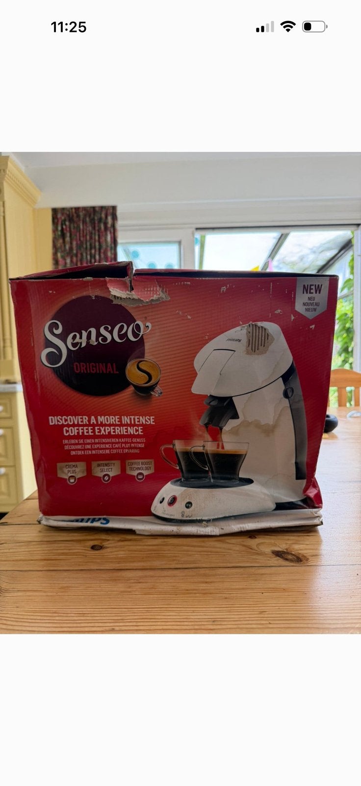Philips Senseo Original Koffiepadmachine wit, Enlèvement, Comme neuf, Philips, Senseo