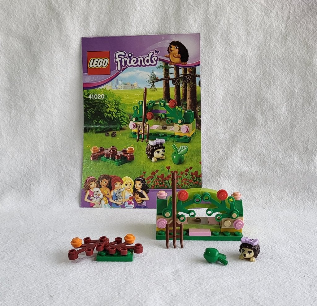 Lego friends 41020 De Schuilplaats van Egel -volledig+boekje, Enlèvement ou Envoi, Lego, Ensemble complet, Friends
