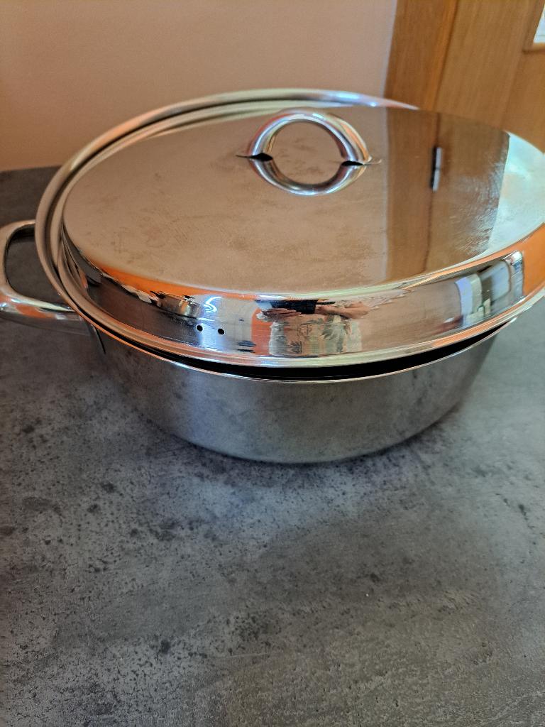 grand casserole  Jonelle, Enlèvement, Comme neuf, Inox, Casserole ou Cocotte-minute