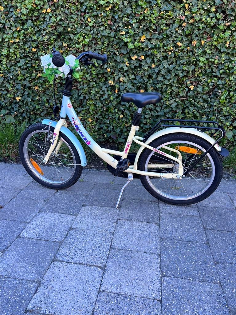 Kinderfiets 18 inch, Ophalen, Zo goed als nieuw, Terugtraprem, 18 inch