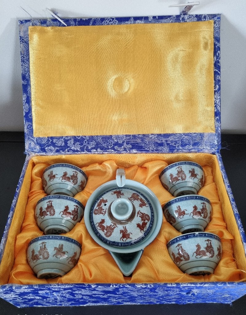 Ensemble de cérémonie du thé chinois vintage, Enlèvement ou Envoi