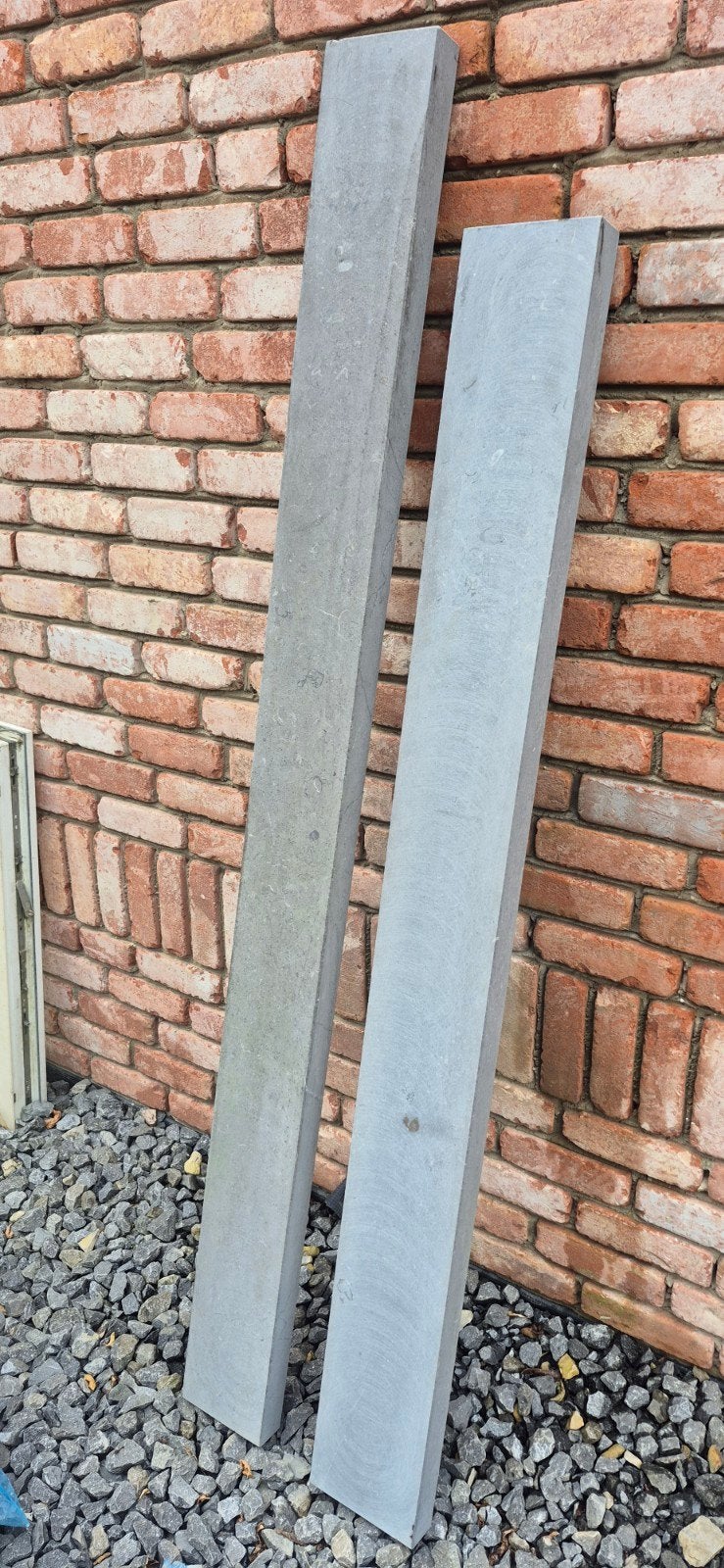 Seuils en pierres bleu belge 162cm et 182cm, Bricolage & Construction