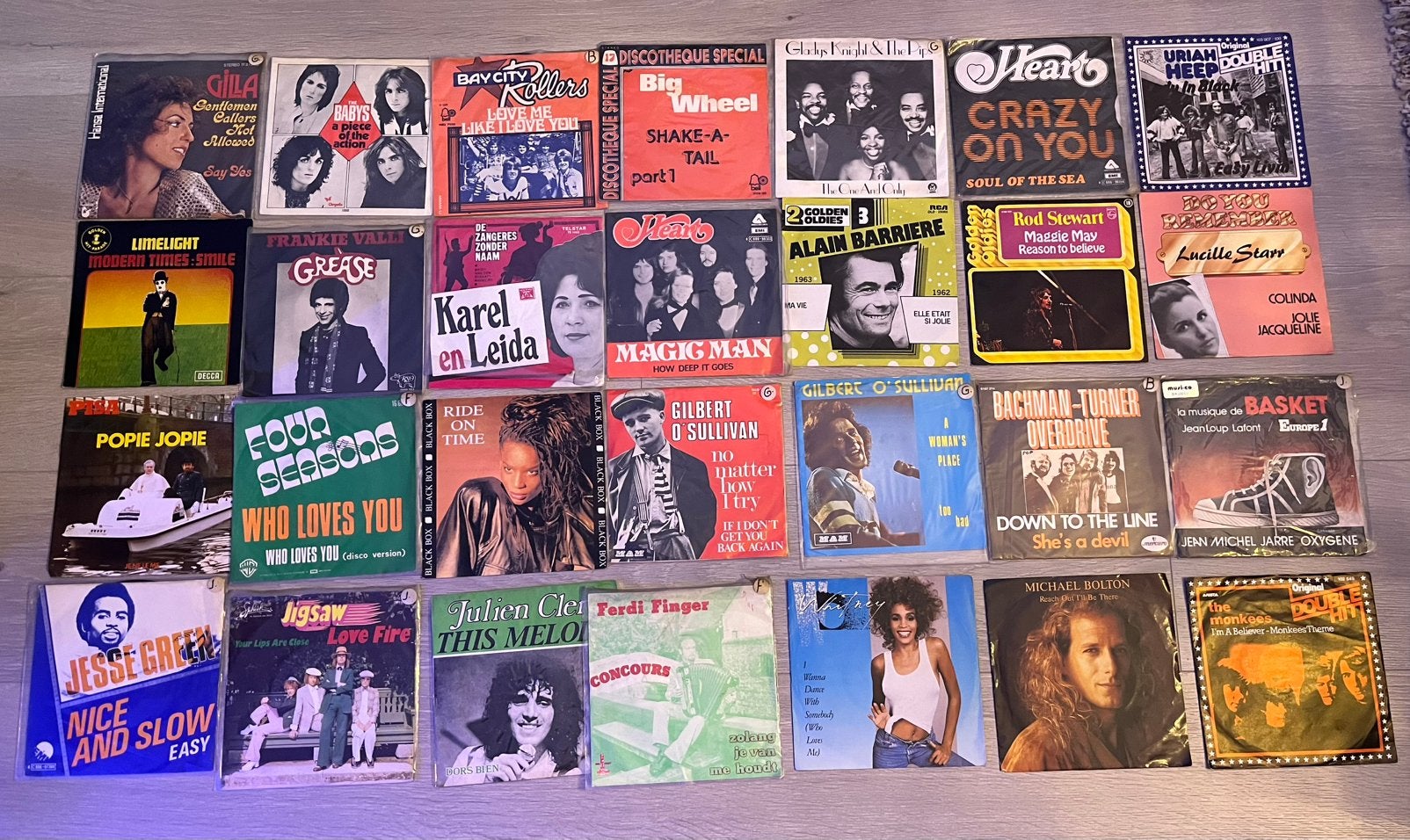 Lot singles, Cd's en Dvd's, Ophalen, Zo goed als nieuw