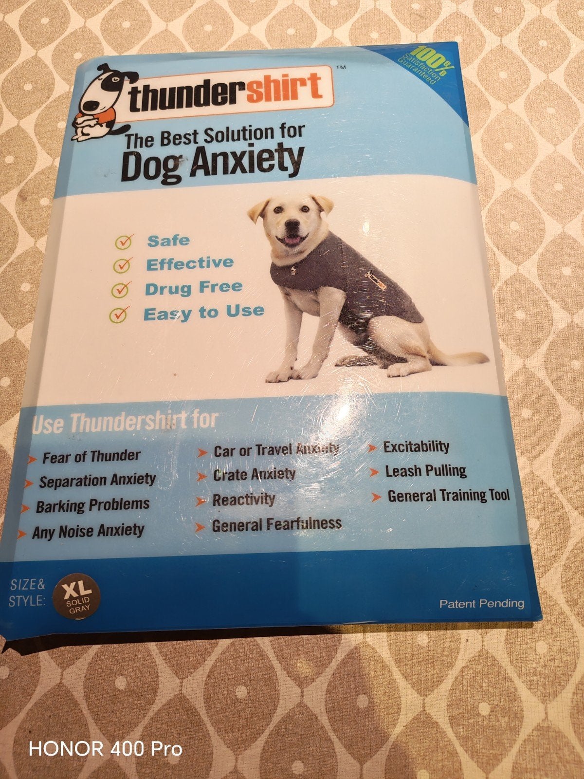 Thundershirt XL = chemise anti-stress pour chiens, Enlèvement ou Envoi