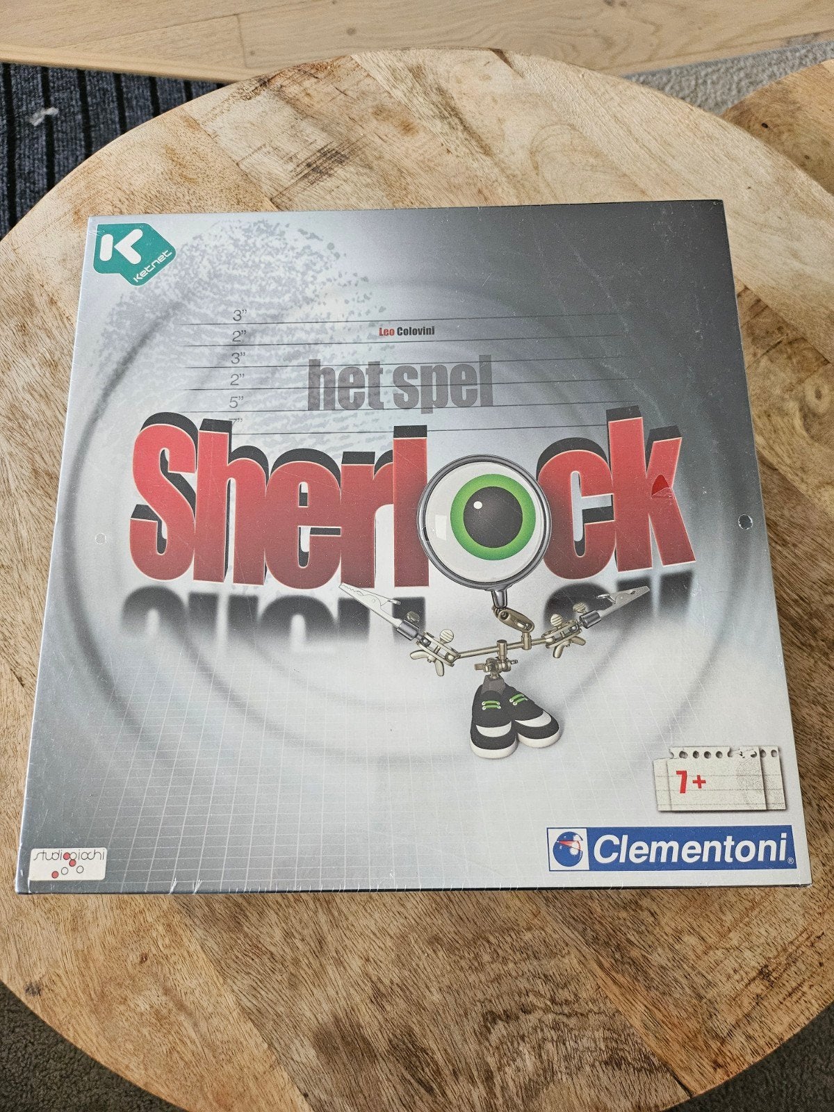 Het spel Sherlock, Trois ou quatre joueurs, Enlèvement, Neuf, Clementoni