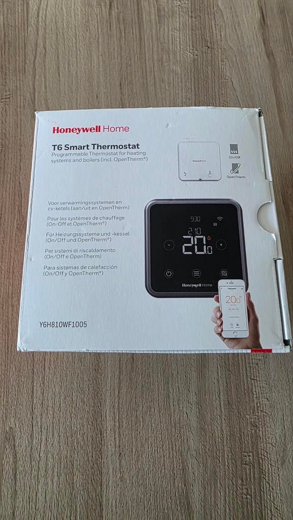 Honeywell T5 slimme thermostaat (nieuw), Doe-het-zelf en Bouw, Thermostaten, Ophalen of Verzenden, Slimme thermostaat