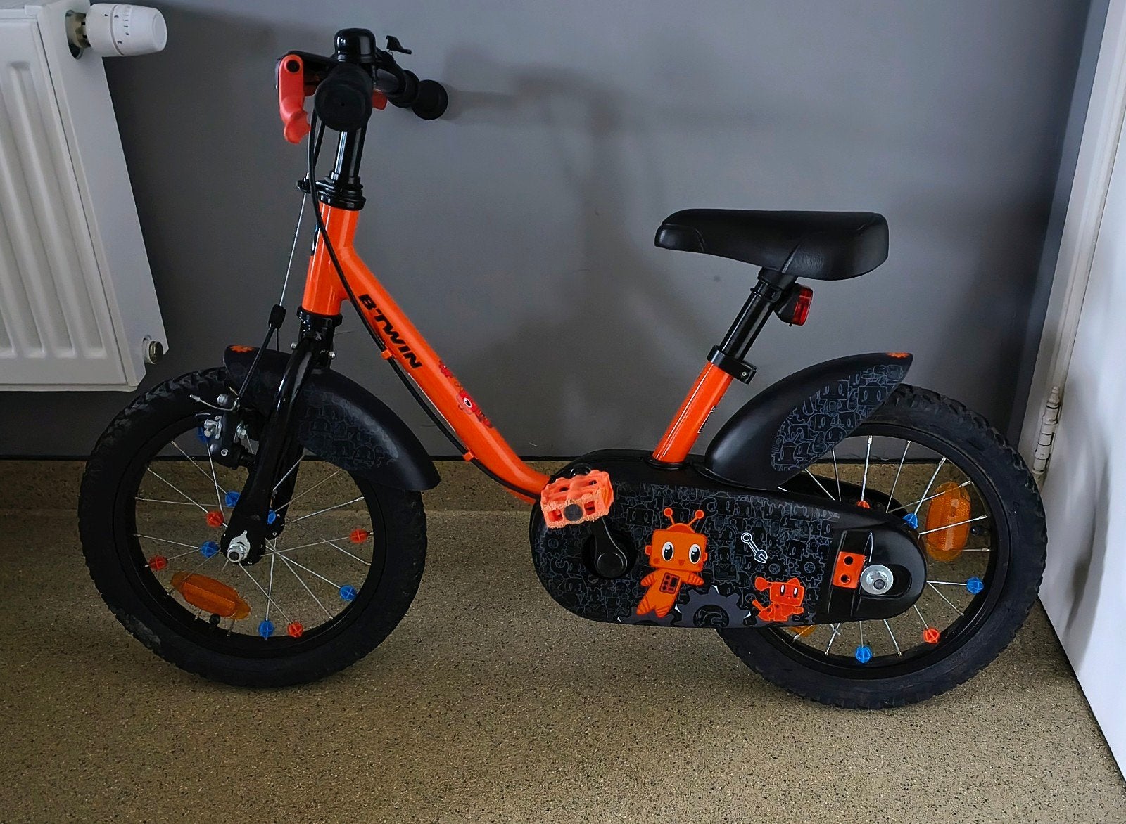 FIETS 14 INCH 3-5 JAAR 500 ROBOT B'TWIN, Vélos & Vélomoteurs, Vélos | Vélos pour enfant, Utilisé, Moins de 16 pouces, Stabilisateurs