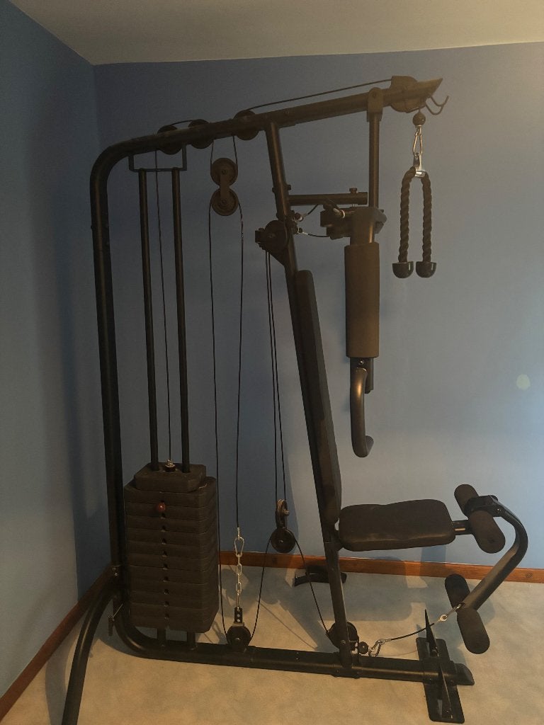 Station de musculation, Bras, Synthétique, Enlèvement, Utilisé