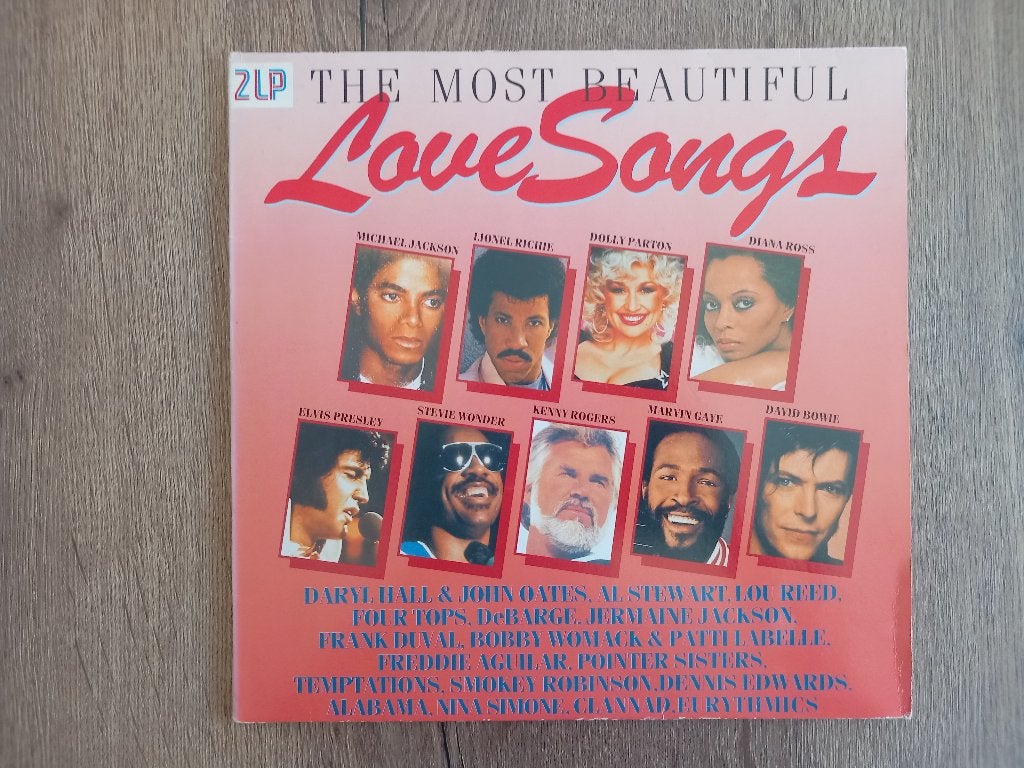 Vinyl 2LP Love Songs Pop Ballad Michael Jackson Bowie, Ophalen of Verzenden, 12 inch, Pop, Dubbel-LP