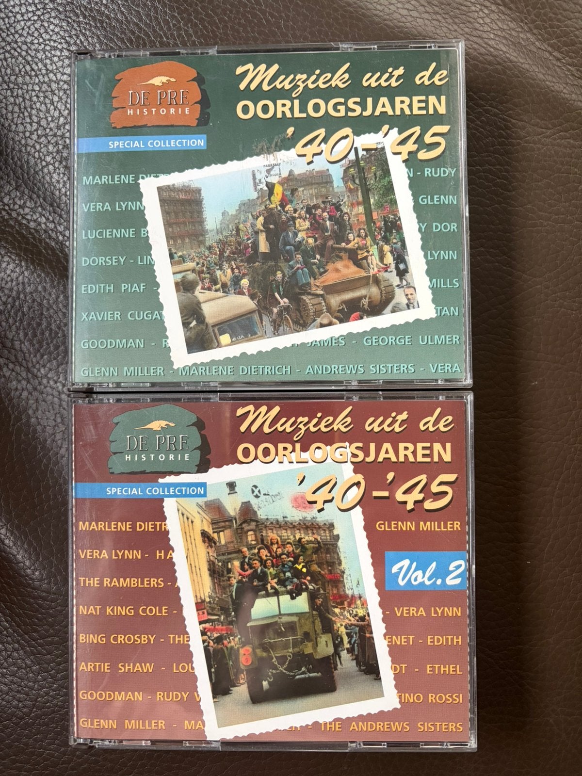 Muziek uit de oorlogsjaren, de pre historie vol 1 en vol 2, Cd's en Dvd's, Overige genres, Ophalen of Verzenden, Zo goed als nieuw
