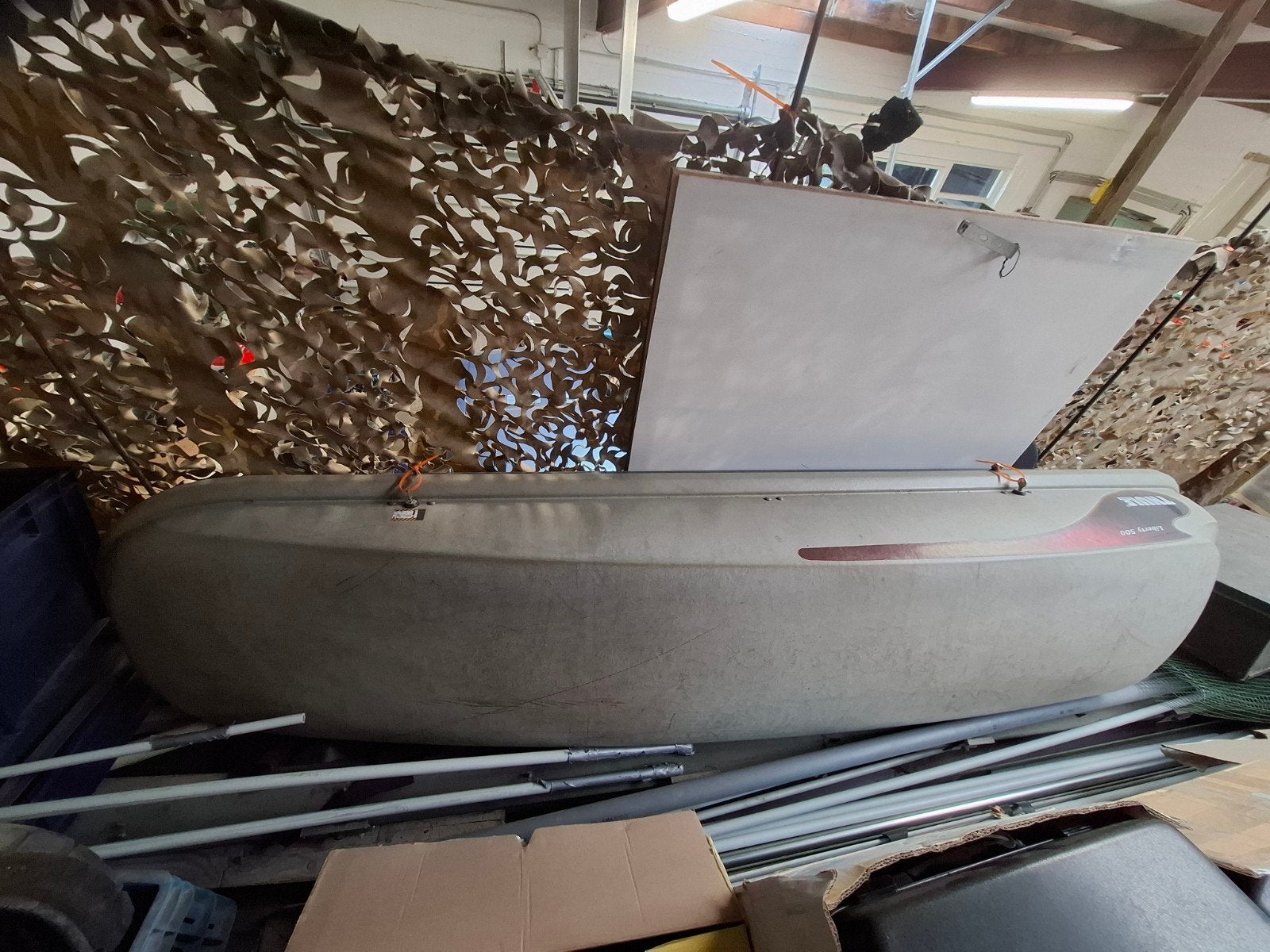 Dakkoffer Thule Liberty 500 + rails renault megane grandtour, Ophalen, Voor, Renault