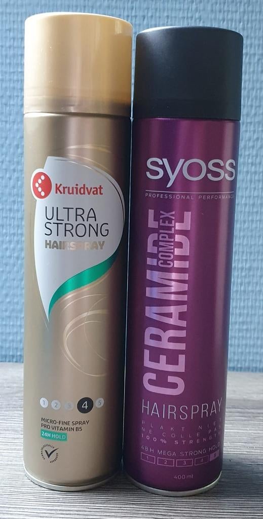 Ongebruikte haarspray - Syoss/Kruidvat, Bijoux, Sacs & Beauté, Enlèvement ou Envoi, Comme neuf, Gel, Cire, Laque ou Mousse