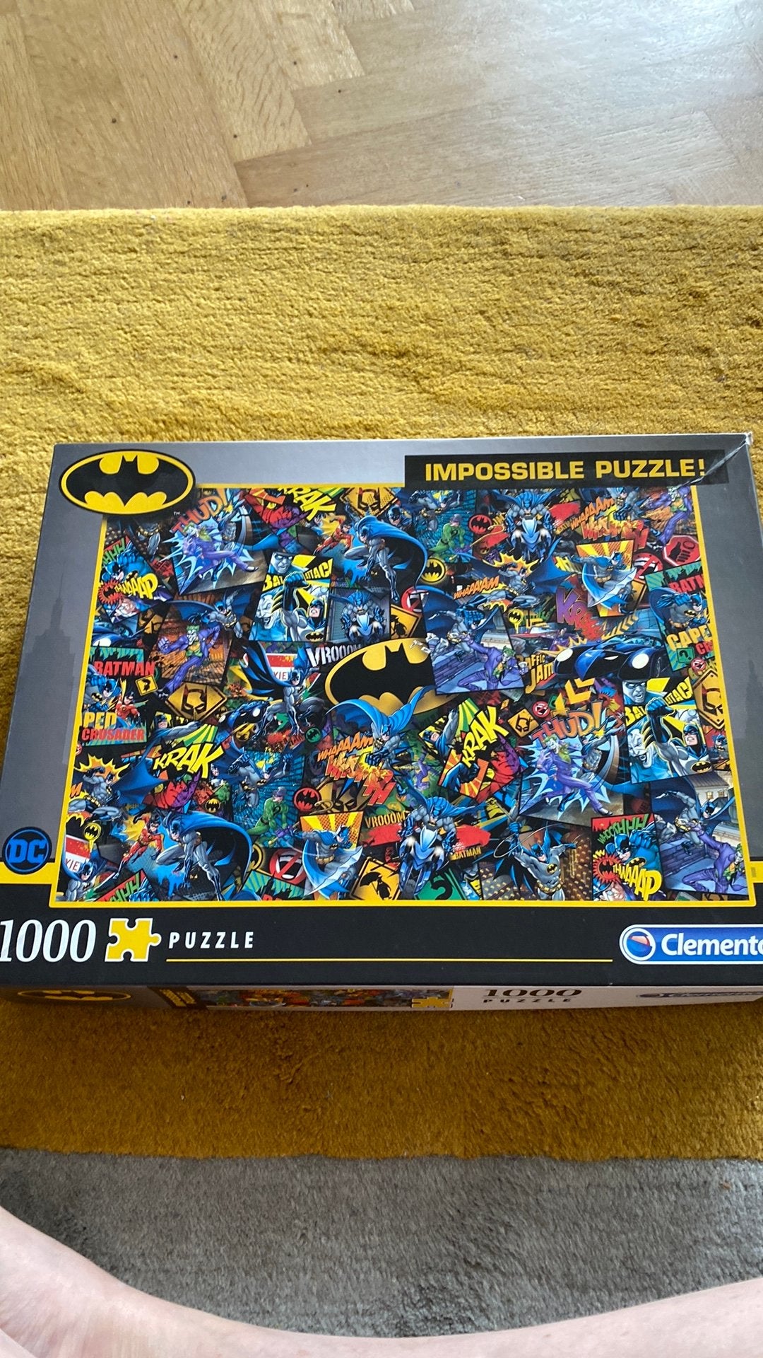 Puzzle Bathman de 1000 pièces, Hobby & Loisirs créatifs, Sport cérébral & Puzzles, Enlèvement, Comme neuf