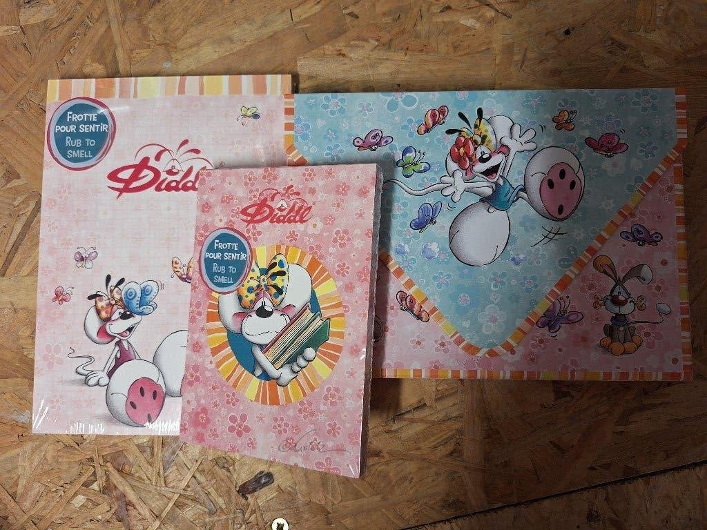 Diddl briefpapier en geurblaadjes, Ophalen, Diddl