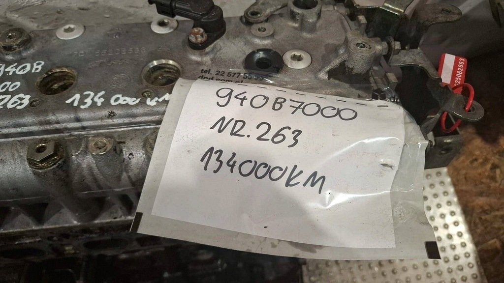 Moteur 940B7000 Nu GIULIETTA TIPO FIAT ALFA ROMEO, Envoi, Utilisé, Daihatsu