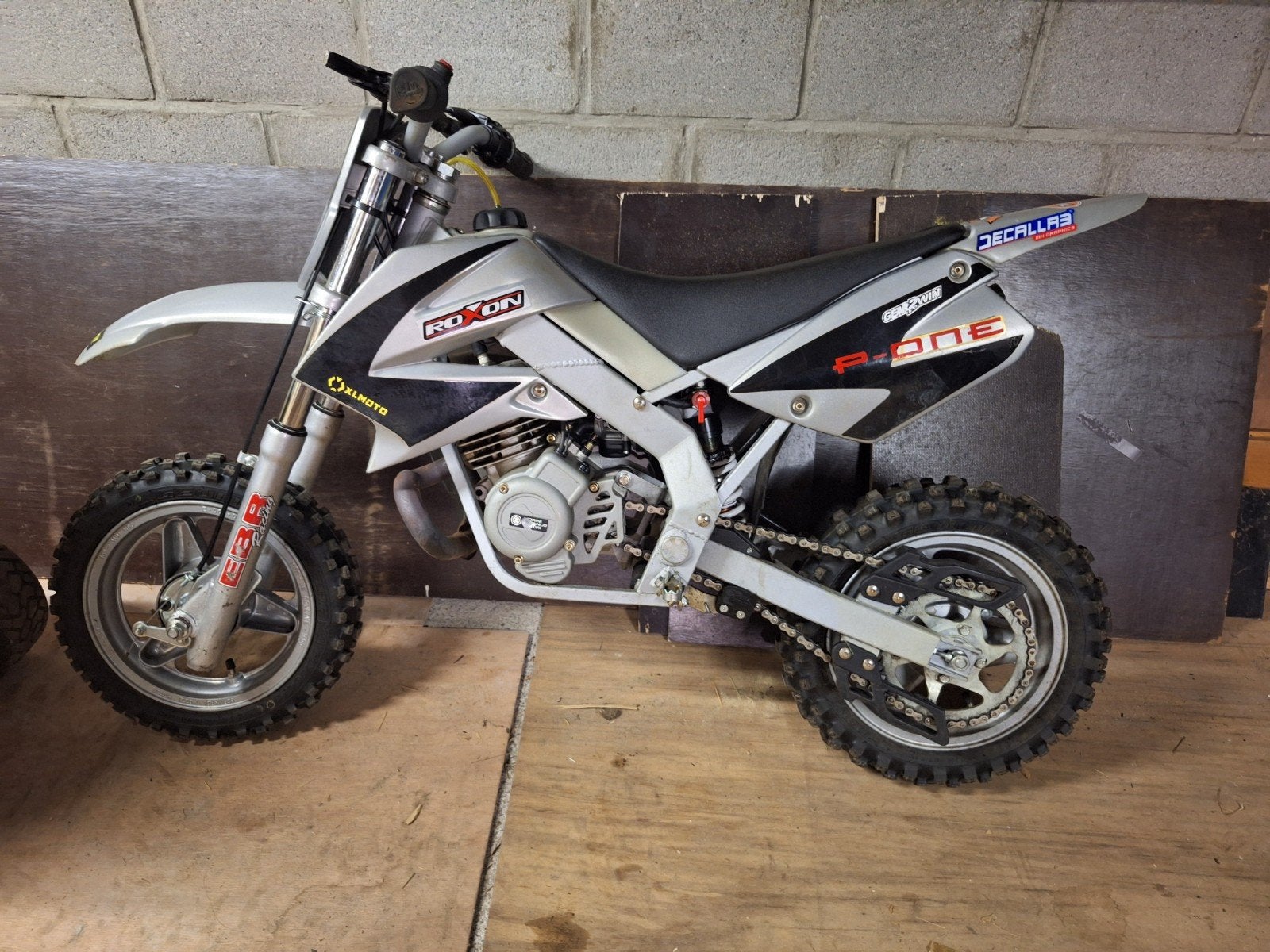RoXon P-ONE 50CC tweetakt crossbrommer, Ophalen