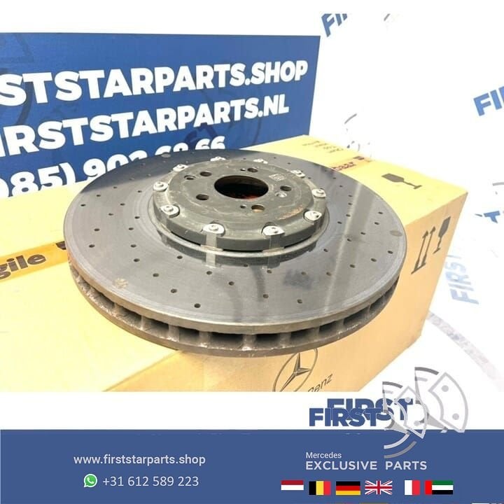 CARBON KERAMISCHE REM SCHIJF A2314211512 CARBON REMSCHIJF KE, Gebruikt, -, Ophalen of Verzenden, -