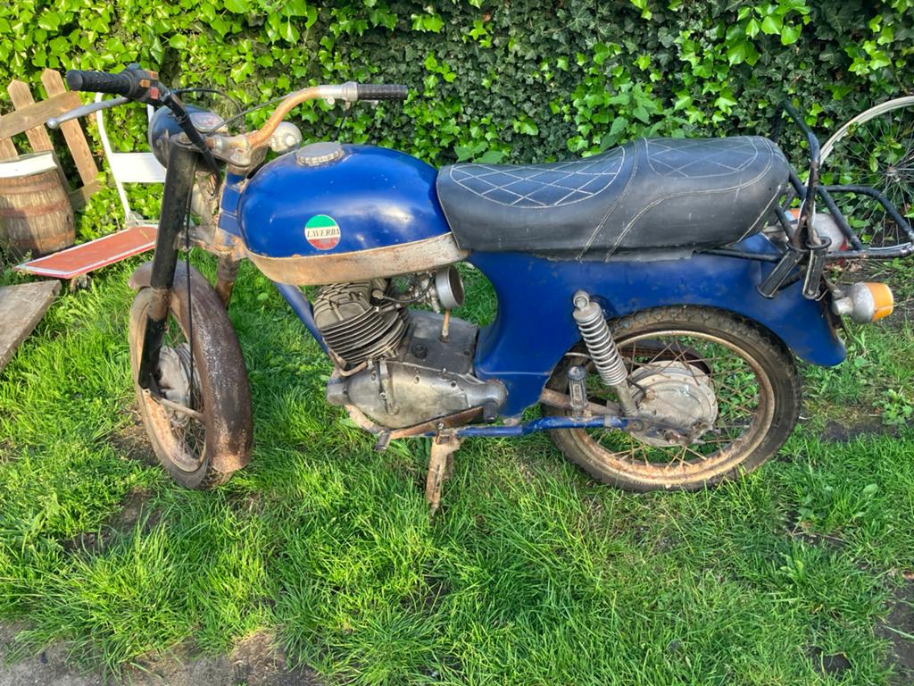 Oldtimer laverda 200 cc, Motoren