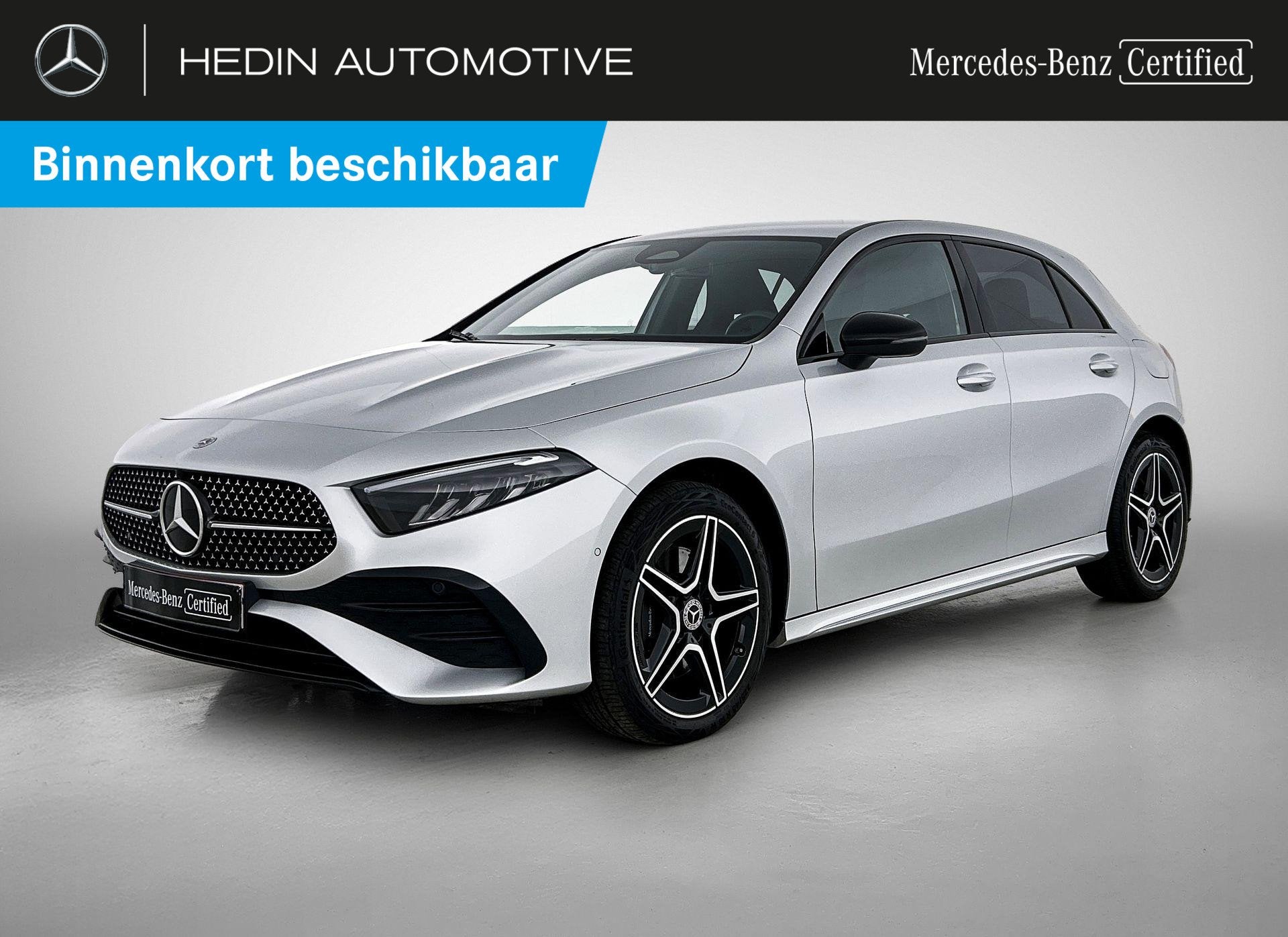Mercedes-Benz A-Klasse 250 e AMG Line | Night Pack | Smartph, Auto's, Dealer onderhouden, Stof, Gebruikt, Zwart
