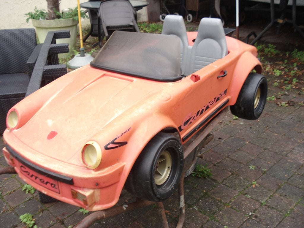oude electr porsche model, Ophalen of Verzenden