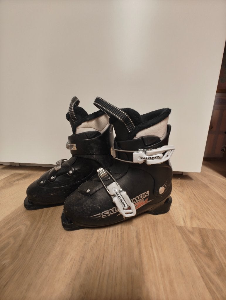 Skibotten kinderen schoenmaat 34, Sports & Fitness, Salomon, Enlèvement, Utilisé, Chaussures