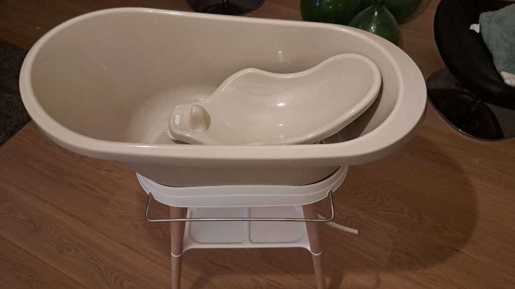 Béɓé jou badje, Enlèvement, Utilisé, Baignoire, Bébé-jou