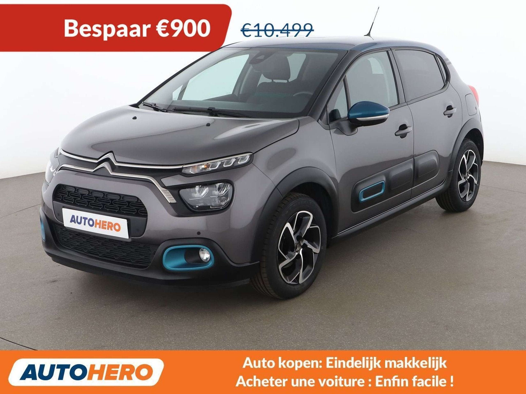 Citroën C3 1.2 PureTech Shine Pack, Autos, Argent ou Gris, Achat, Euro 6, 82 ch