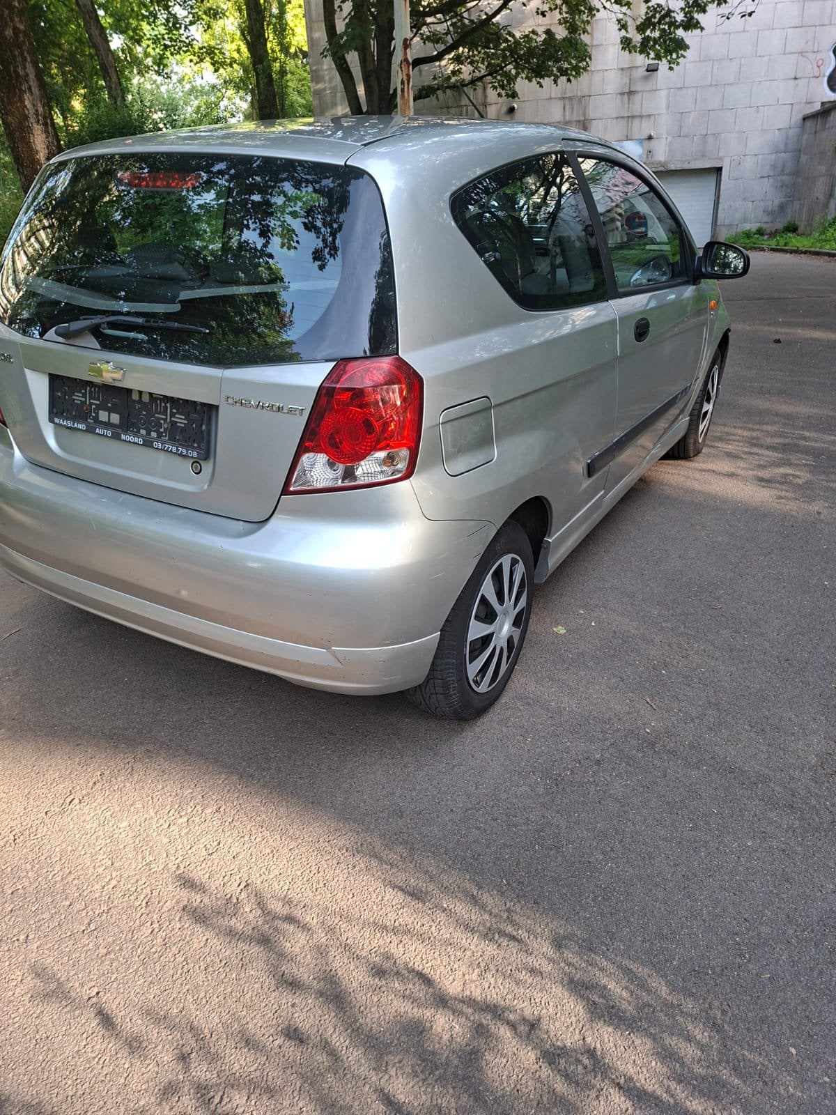 Chevrolet kalos pre a immatriculé 3 porte grise, Autos, Chevrolet, Argent ou Gris, Achat, Kalos, Particulier