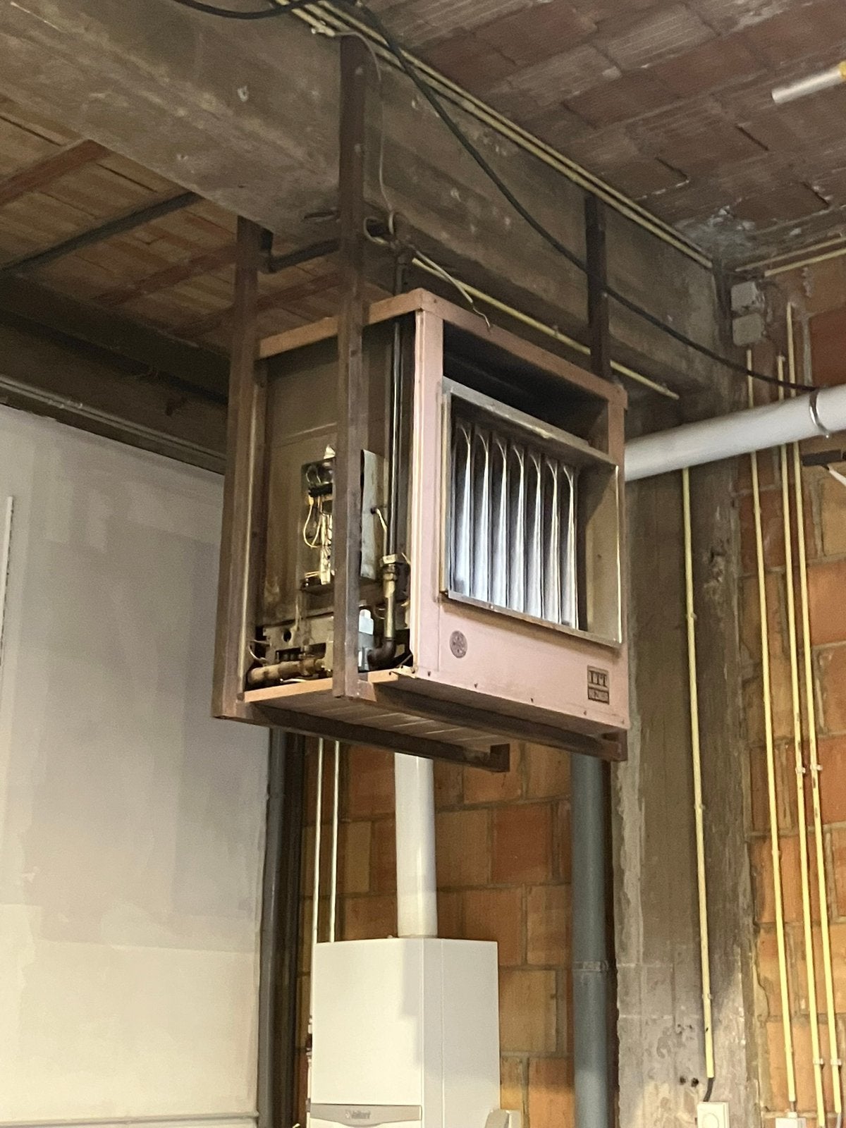 Chaudière à donner pour ferraille