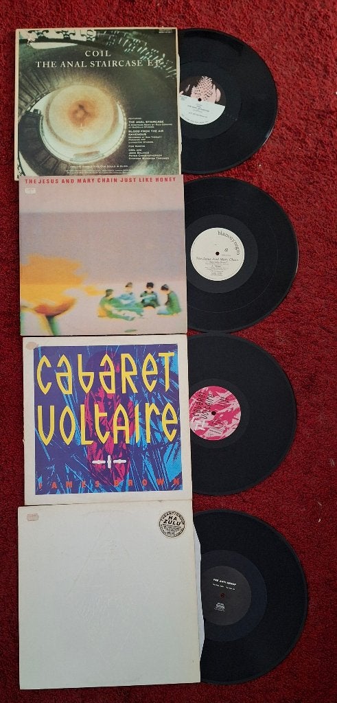COIL Jesus and Mary Chain Cabaret Voltaire Anti Group, Cd's en Dvd's, Vinyl | Overige Vinyl, Ophalen of Verzenden, Gebruikt