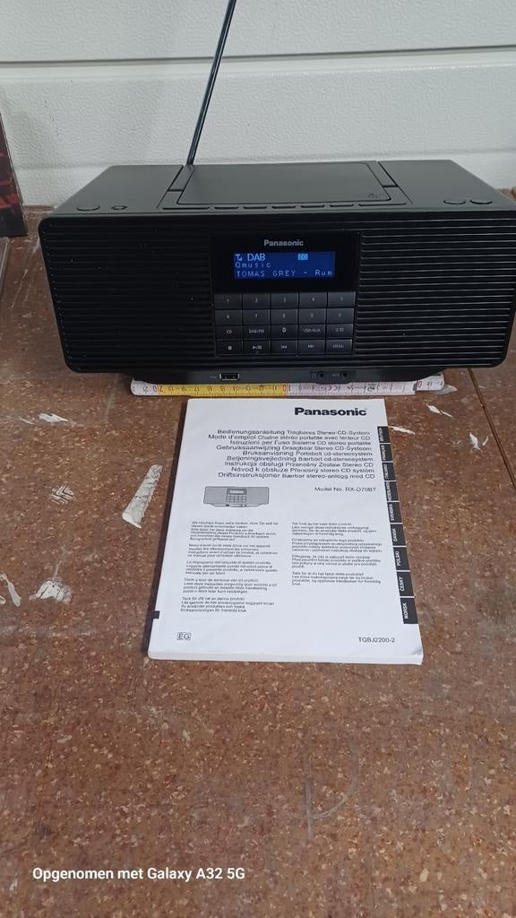 Radio CD, Ophalen, Zo goed als nieuw, Overige typen, Met cd-speler