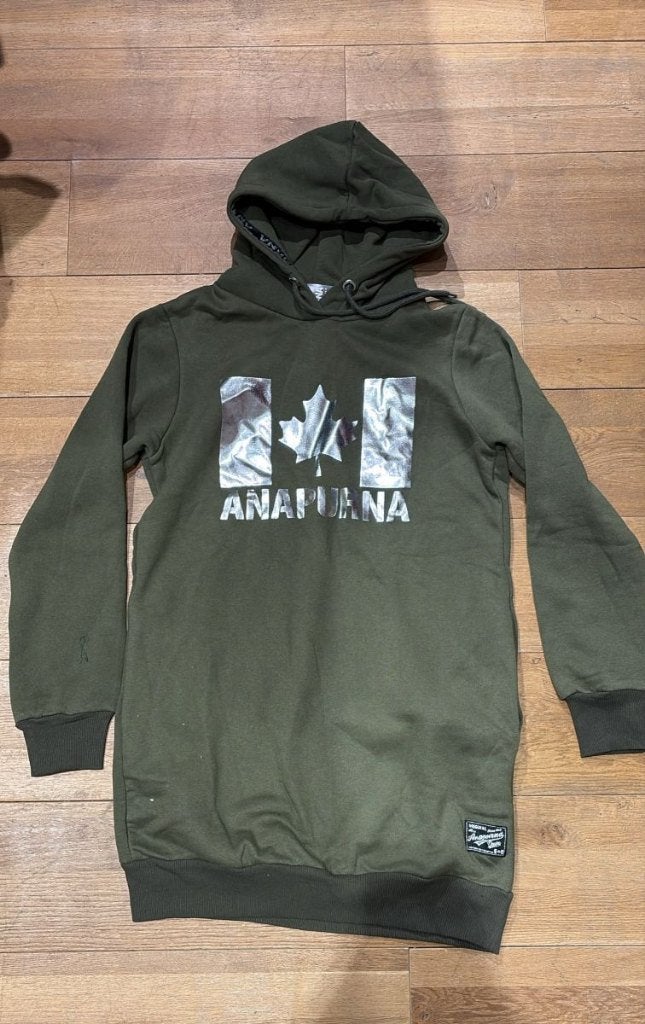 Falhana robe sweat à capuche Anapurna femme kaki, Vêtements | Femmes, Neuf, Enlèvement ou Envoi, Taille 36 (S), Vert