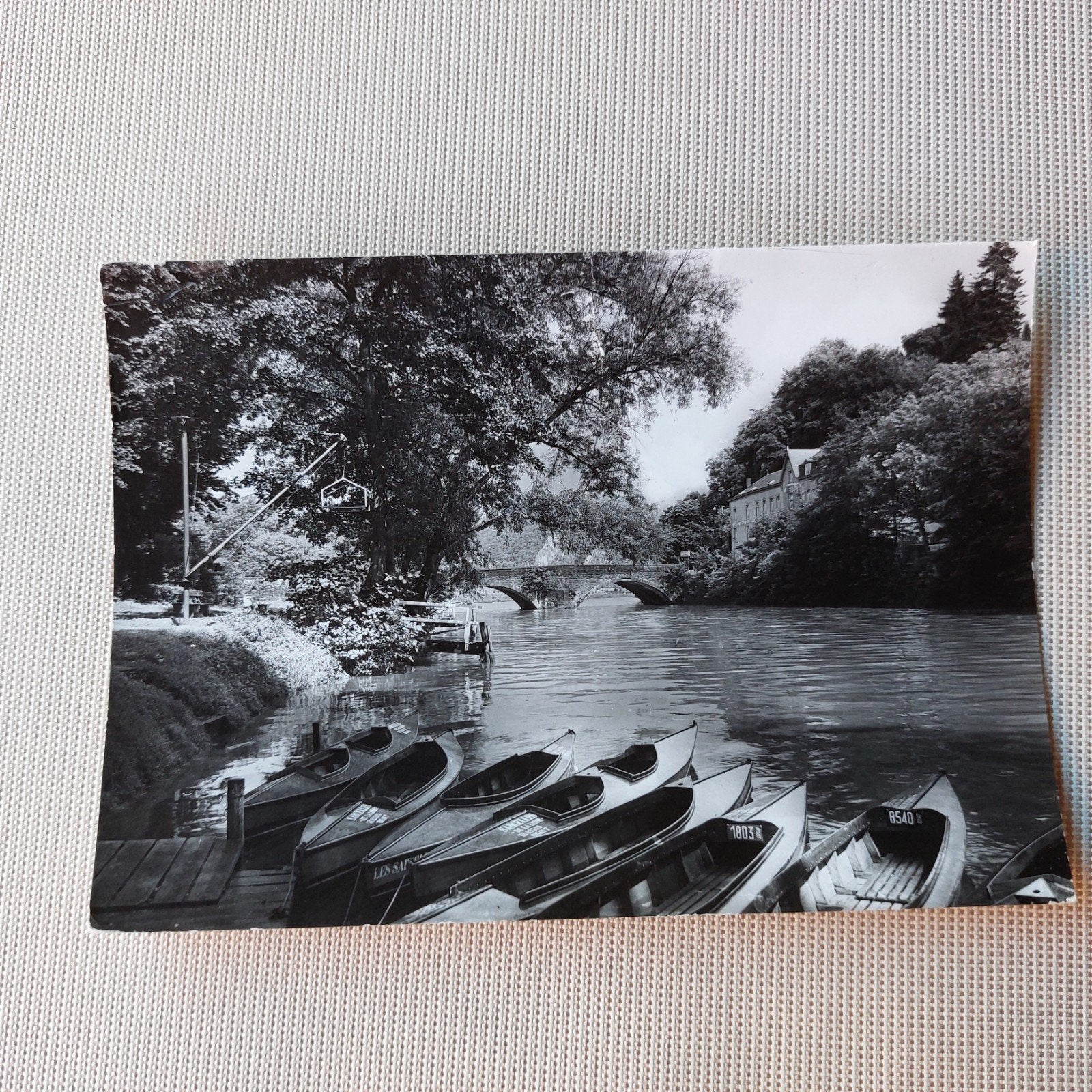 oude postkaart Anseremme, Ophalen of Verzenden