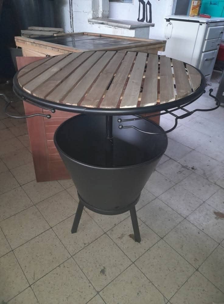 Ice bucket table nieuw, Ophalen