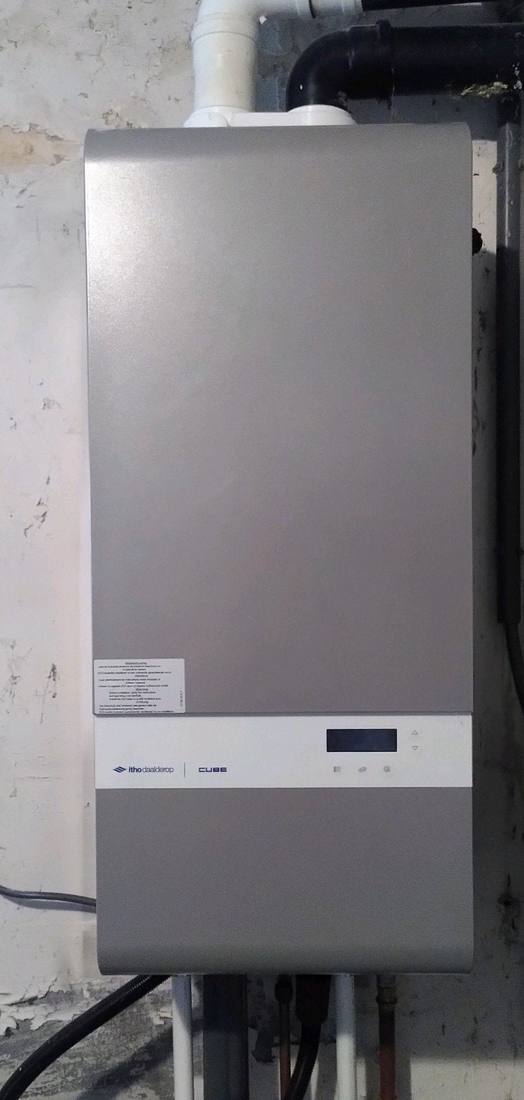 Itho Daalderop Cube One, Doe-het-zelf en Bouw, Chauffageketels en Boilers, Ophalen, Aardgas